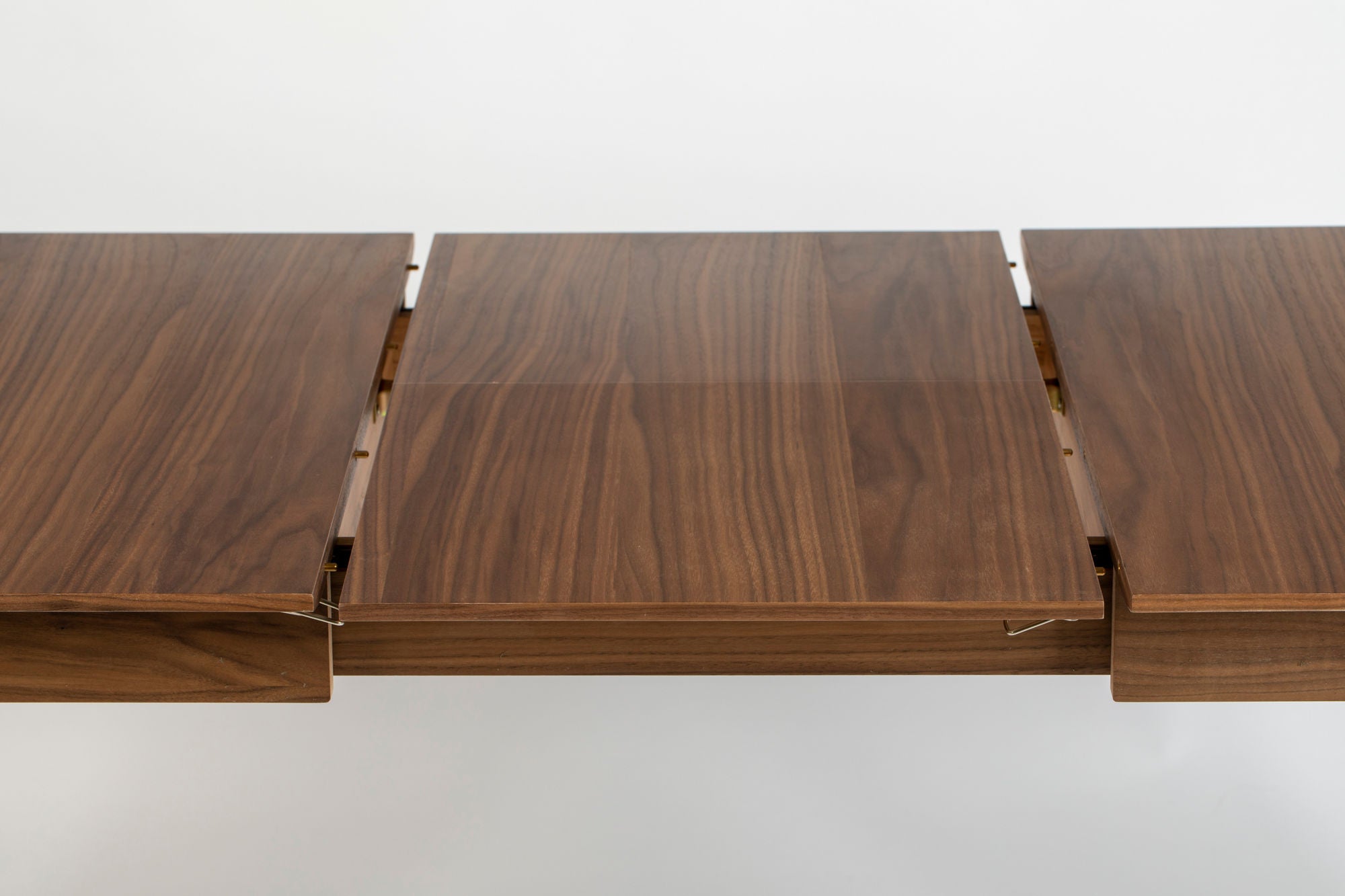 Zuiver Glimps Walnut Brown Wood Extending Dining Table